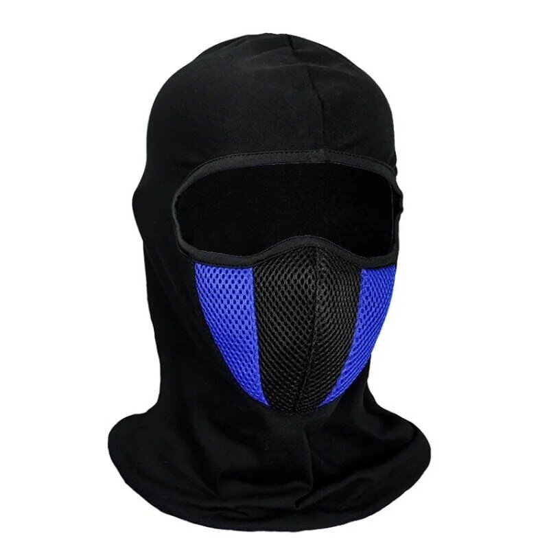 หมวกกันลม masker Full Face ระบายอากาศได้ดีสำหรับผู้ชายผู้หญิงผ้าพันคอกันฝุ่นสำหรับขี่จักรยานกีฬา