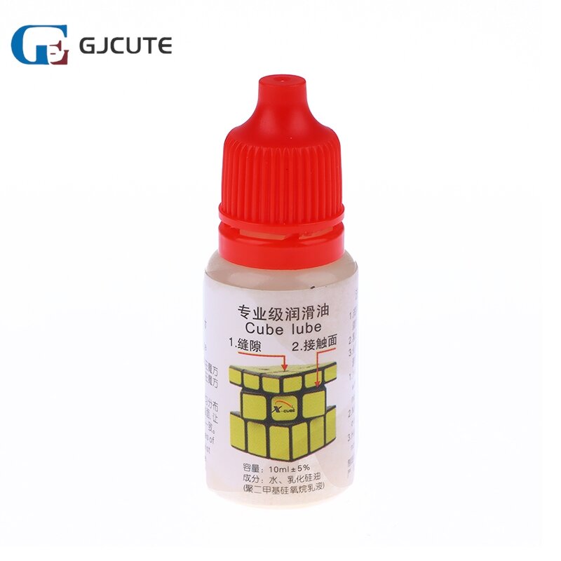 Lubrificante speciale da 10ML per il cubo di Rubik lubrificante emulsionato all'olio di Silicone i migliori lubrificanti siliconici Cube olio lubrificante