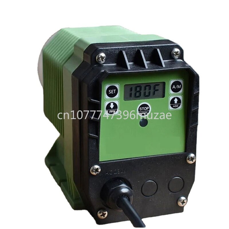 Micro equipamento eletromagnético da bomba doseadora, diafragma elétrico bomba dosadora, ácido e alcalino resistente, 0.48L-20L