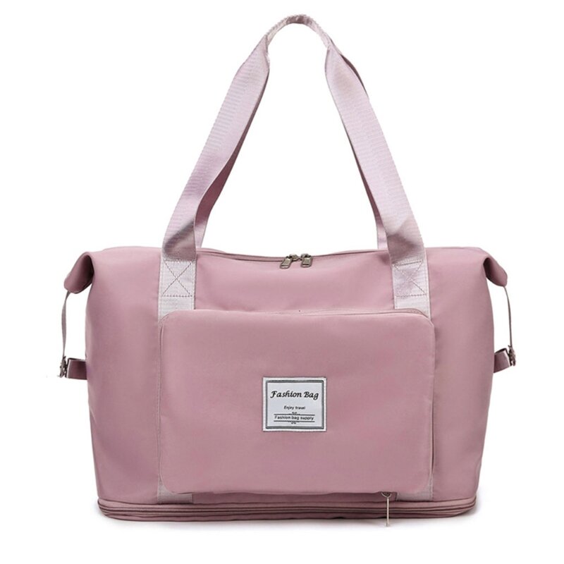 Large Capacity Folding Travel Luggage Storage Bag Waterproof Oxford Cloth Handbag Duffle Bag for Men Women