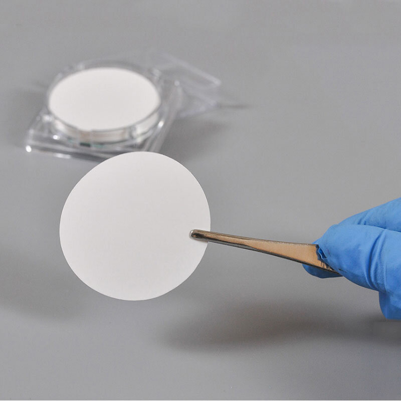 Membrana microporosa PTFE para laboratório, filtro hidrofóbico, membrana de microfiltração, 0.22um, 0.45um, 5um, 50PCs por lote