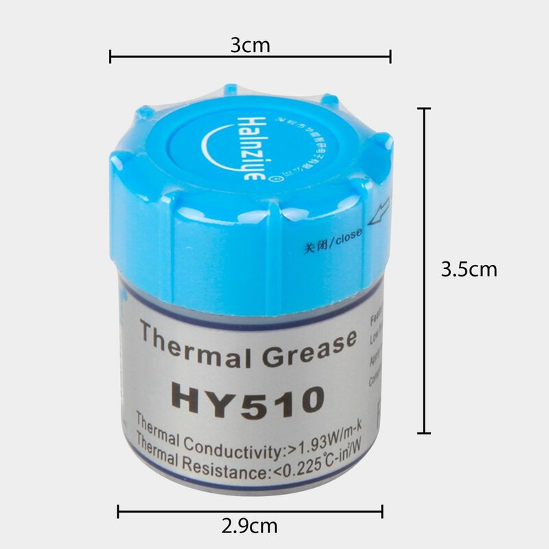 10g Silicone Thermal Paste Heat Transfer Grease Heat Sink CPU GPU Chipset Notebook Computer Cooling Cream Grease Paste