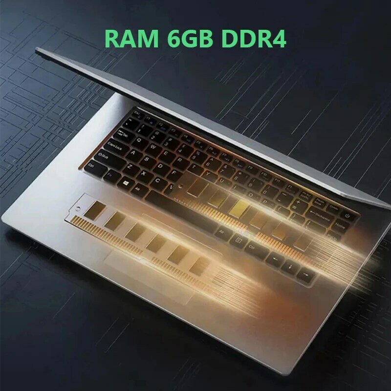 인텔 셀러론 J4105 RAM 14.1 인치 노트북, 6GB DDR4 Win 10 Pro 128G/256G/512G/1TB, 초슬림, 저렴한, 비즈니스, 학생용 미니 노트북