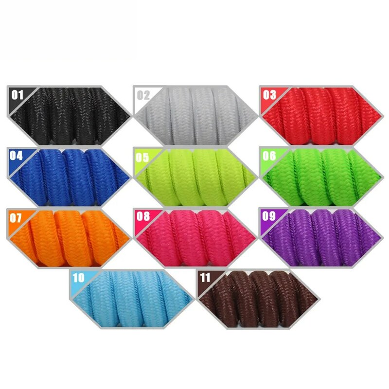 Lacets Lumineux Colorés de Printemps pour Baskets, Accessoires Décontractés à la Mode pour Adultes, 15cm, 1 Paire