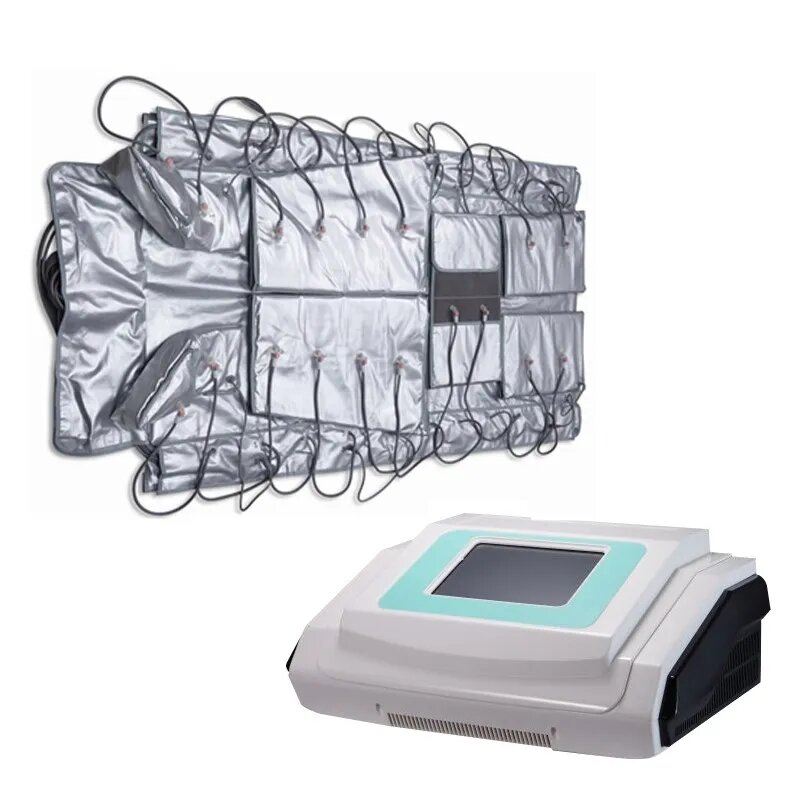 Urządzenie antyagujące profesjonalny masaż 3 w 1 EMS wyszczuplanie ciała pressoterapia urządzenie do drenażu limfatycznego