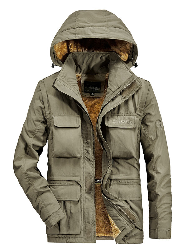 2023 męska jesienna wielofunkcyjna wiatroszczelna wodoodporna modna kurtka sportowa na zewnątrz prosta kurtka