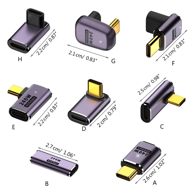 Adaptador USB C OTG actualizado, tipo USBC OTG, carga, transferencia datos, envío directo