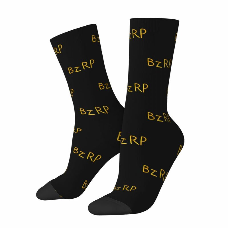Bizarrap Cap (BZRP) kaus kaki Harajuku kualitas tinggi stoking sepanjang musim aksesoris kaus kaki untuk pria wanita hadiah