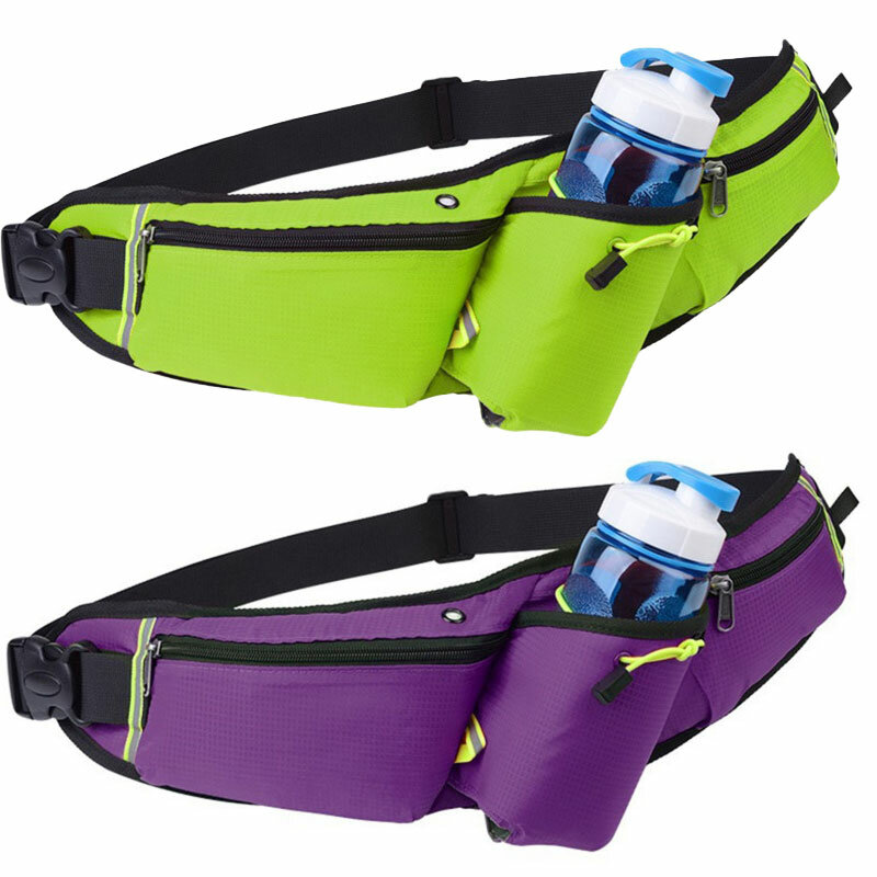 Riñonera deportiva impermeable Unisex, bolsa para teléfono móvil, bolsa para correr, escalada, motocicleta, botella de agua