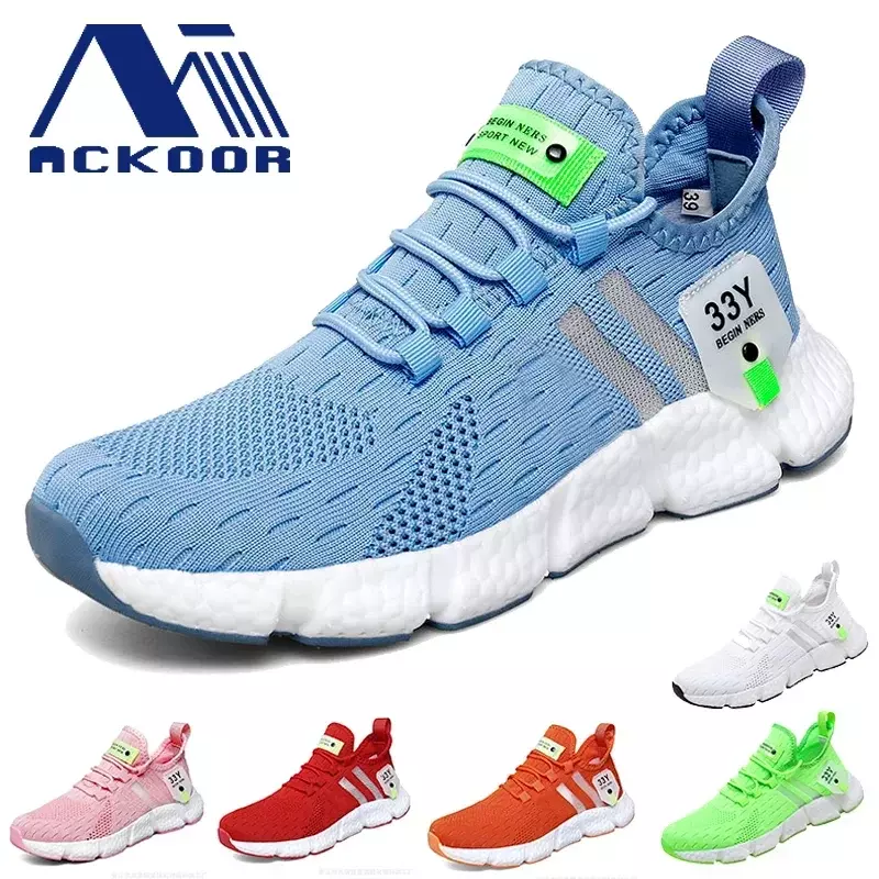 New 2023 Unisex Sneakers  Breathable Fashion High Quality Man Running Tennis Shoe Comfortable Casual Shoe Tênis Masculino Mulher