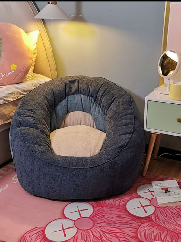 Canapé paresseux pour enfants, chaise de sol, lit, tatami, sac de haricot pour bébé, canapés de salon, siège au sol, fauteuil inclinable pour enfants