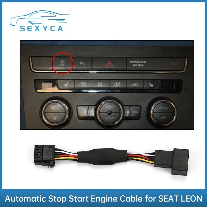 Sistema di controllo automatico del dispositivo di avvio del motore di arresto automatico dell'automobile per SEAT ATE LEON 6pins/SEAT LEON ATE 10pins