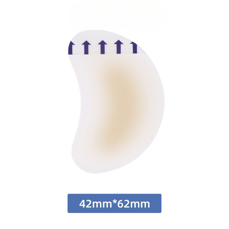 Hydrogel Voetbescherming Blaar Pad Anti Slijtage Hiel Patch Onzichtbare Schoenen Stickers Pijnpreventie Tool Snelle Reparatie