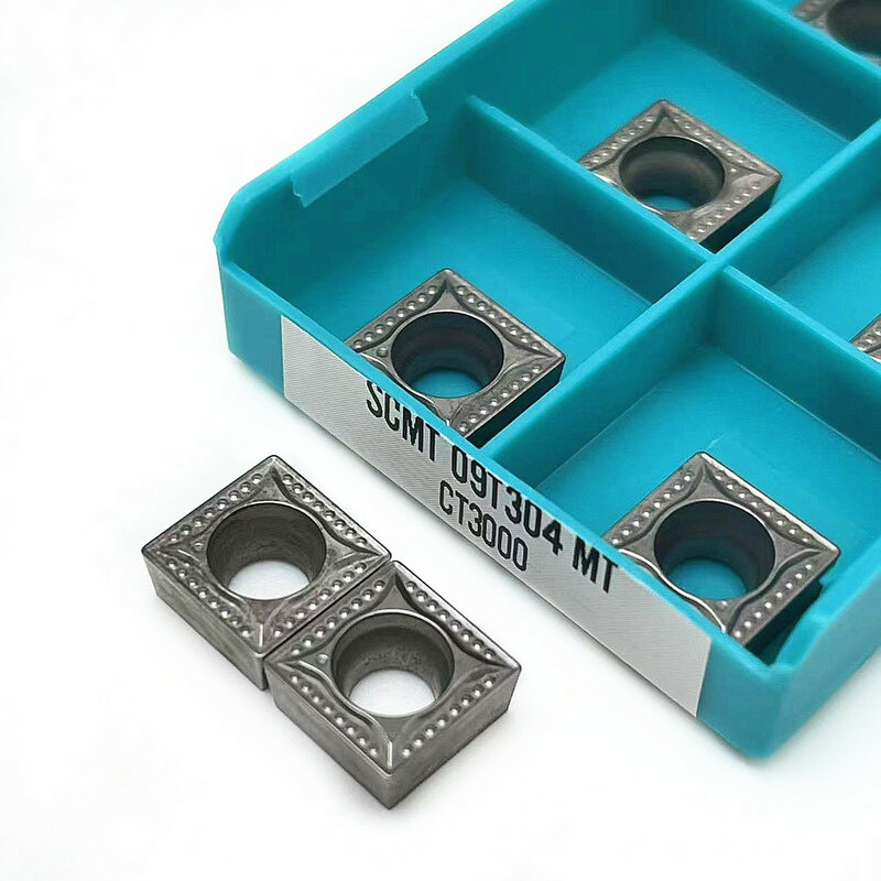 100% Original machine tool SCMT09T304 MT CT3000 CNC Lathe Cutter Cutting Carbide Inserts SCMT Turning Tools For Stainless Steel