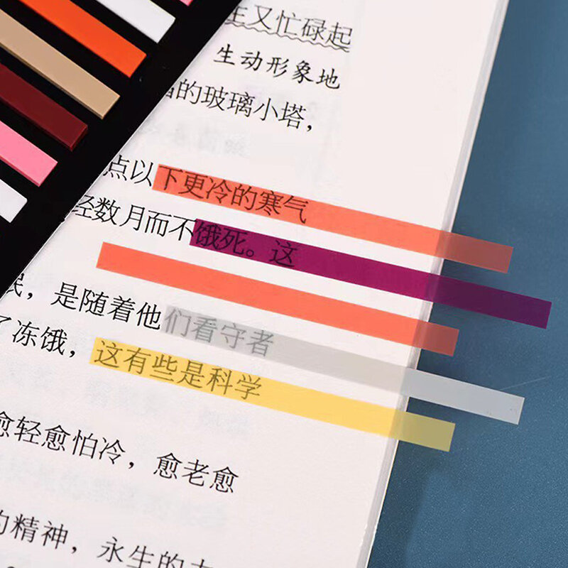 300 arkuszy kolor tęczy indeks notatnik wysłany kartki samoprzylepne papierowa naklejka notatnik zakładka artykuły szkolne Kawaii biurowe