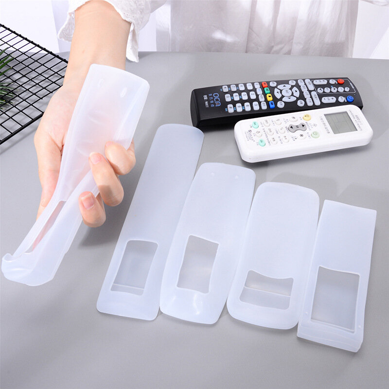 Silicone TV Remote Control Case Cover Air Condition Dust Protect Storage Bag Anti-dust Waterproof Case