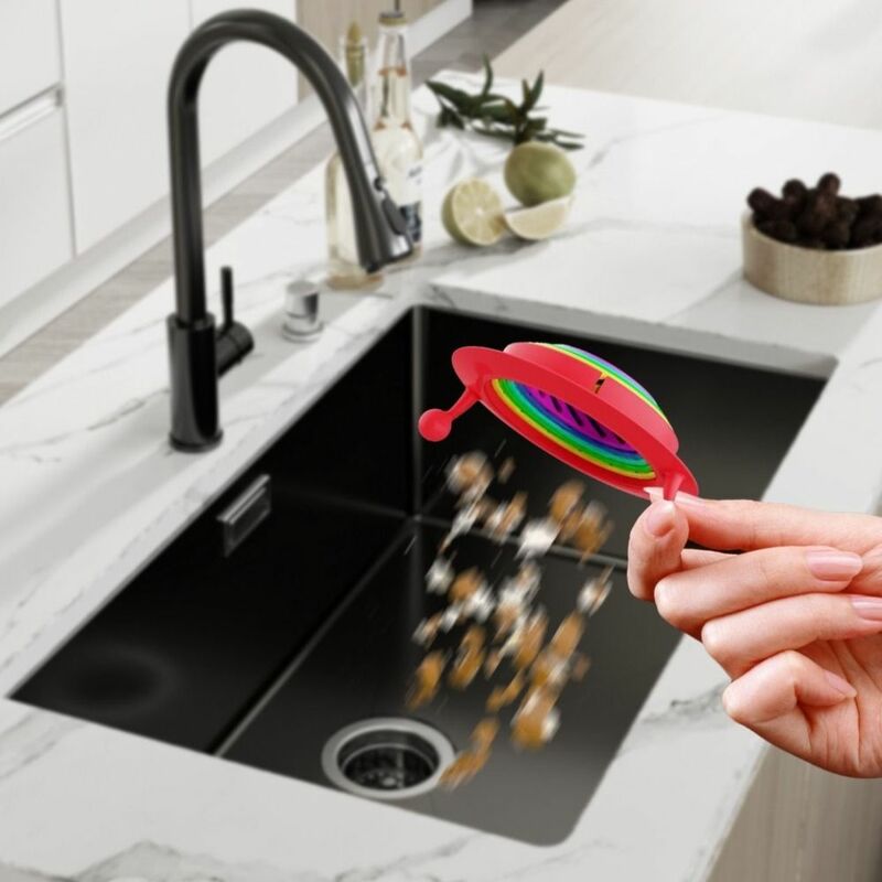 Abfluss abdeckung Haar fänger auslaufs icher Dusch ablauf abdeckung Spüle Filter Spüle Abfluss korb Küchen spüle Sieb