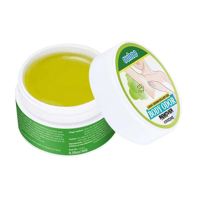 10g Underarm Odor Cream For Body And Underarm Cleaning Deodorizing Deodorizing And Body Anti Sweat Care Cream B3C8