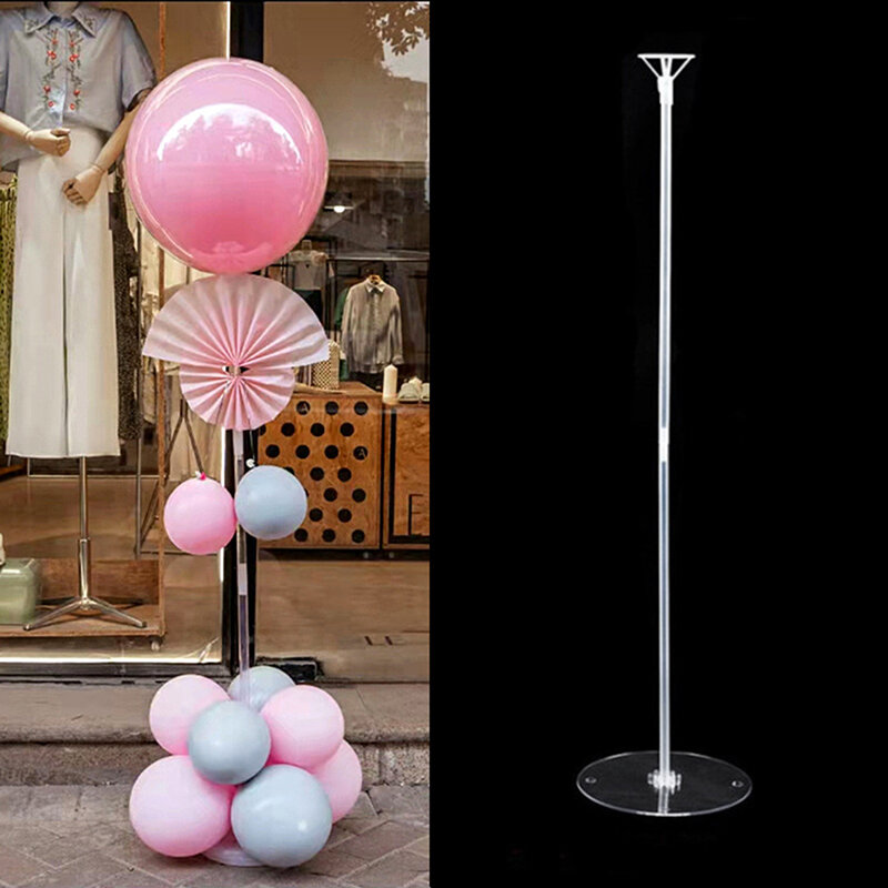 Balony dekoracje na przyjęcie urodzinowe 70cm stojak stół weselny balon uchwyt kolumny balon kij do domu akcesoria dekoracje na imprezę
