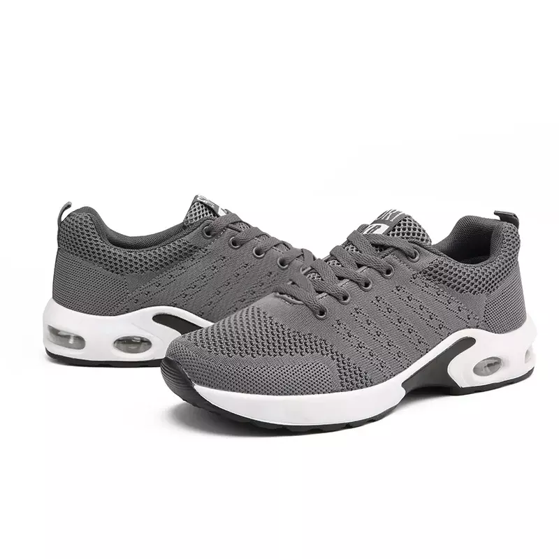 Running Shoes New Light Breathable Air Cushion Shoes Mesh Men Brand Outdoor Sport Shoes Women Fashion Sneakers 2022 Lace-up 1713