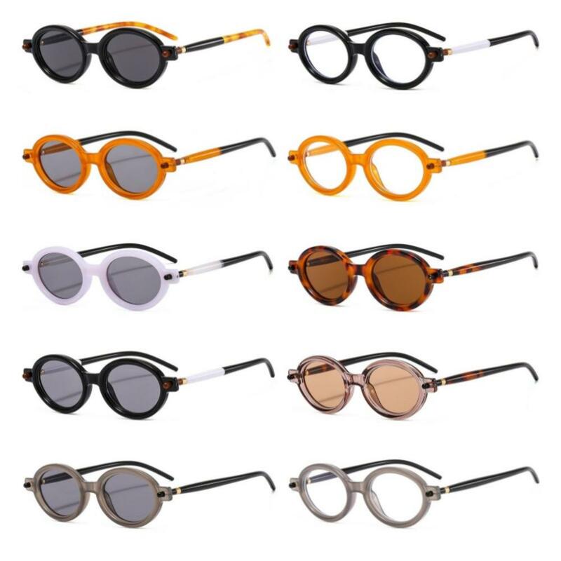Óculos de sol retrô quadrado para homens e mulheres, tons bloqueadores de luz azul, óculos decorativos vintage, moda