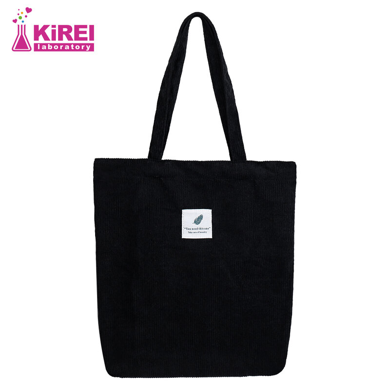 Saco de veludo para mulher shopper bolsas de armazenamento ambiental reutilizável lona bolsa de ombro sacos de escola menina presente natal