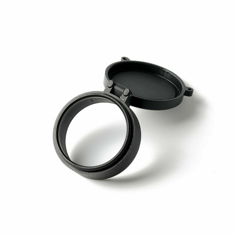 Cannocchiale copriobiettivo Quick Flip Up binocolo Lens Dust Protect Cap per 25-69MM Caliber Hunting Night Scope Sight Accessories