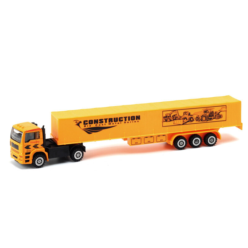 Technisch Transport Truck Leider Container Vrachtwagen Sleepmixer Truck Tankwagen Kinderen Speelgoed Cadeau B210