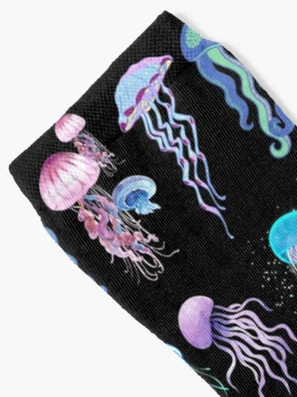 Chaussettes de sport Kawaii pour hommes et femmes, cadeau pour les amoureux des méduses