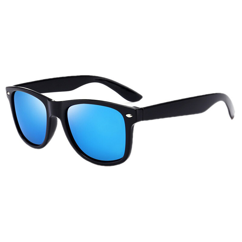 Classic Square Polarized Sunglasses Men Women Retro Black Sun Glasses Male Female Fashion Summer Anti Glare Driving Shades