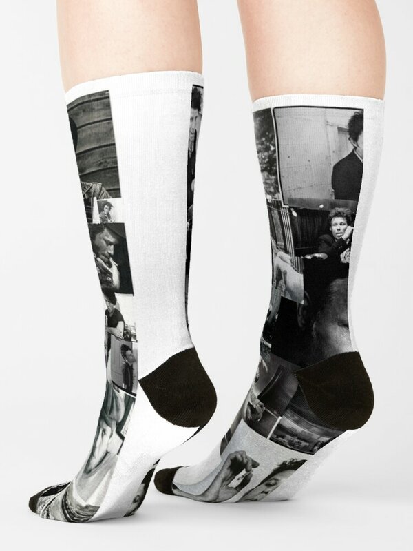 Tom Waits calzini calzini a compressione uomo calzini caldi inverno donna regalo di natale