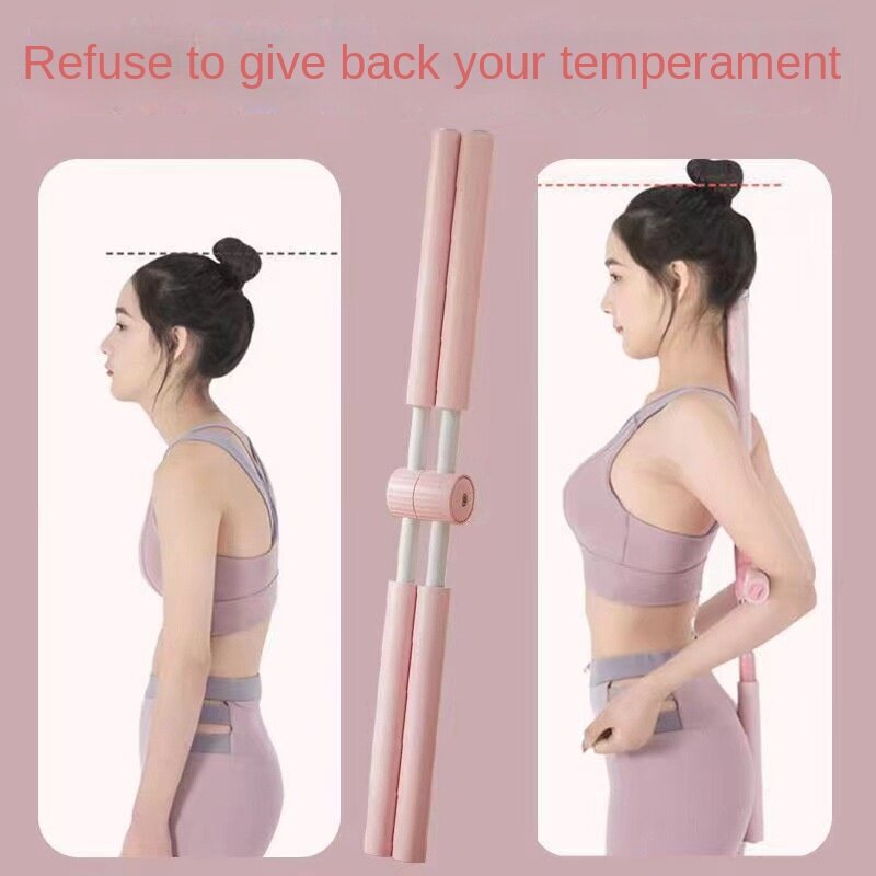 Yoga Open Back Divine Tool Hunchback Cross Body reduction Device spalla aperta Beauty Back Stick attrezzatura per l'allenamento del corpo