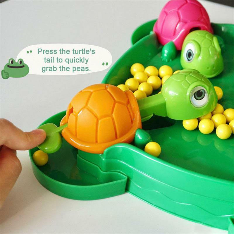 Hongerig Schildpadspel Voedt Het Schildpadspel Ouder-Kind Interactief Educatief Speelgoed Schildpad Eten Bordspel Hongerig Schildpaddenbord