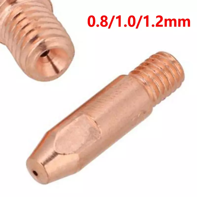 Outils de soudage par contact en cuivre pour le travail des métaux, torche de soudage Binzel 24KD, contact en cuivre, tout neuf, 0.8mm, 1.0mm, 1.2mm
