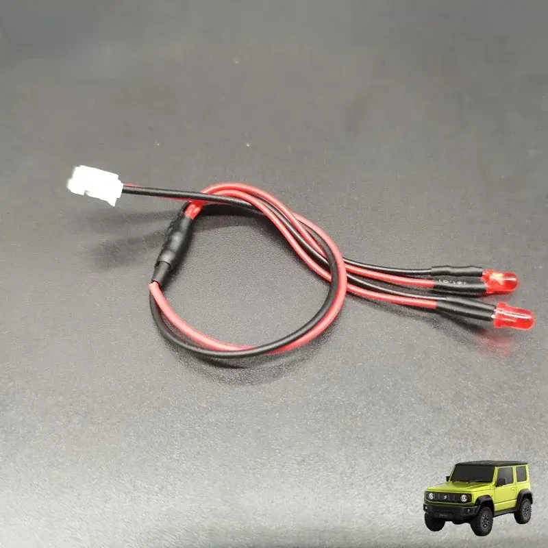 Steel Rope Kit And LED Light Cable For Xiaomi Suzuki Jimny 1/16 RC Crawler Car Upgrade Parts Decoration Accessories