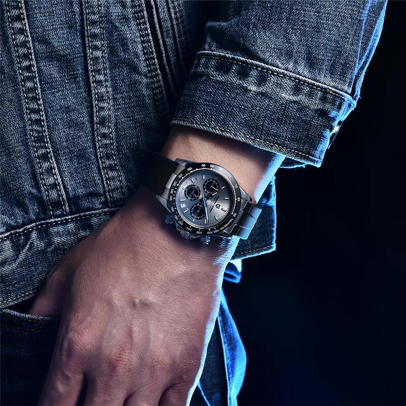 2024 PAGANI DESIGN Watch Men Quartz Top Brand Luxury Automatic Date Wristwatch for Men Waterproof Sport Chronograph Clock Mans