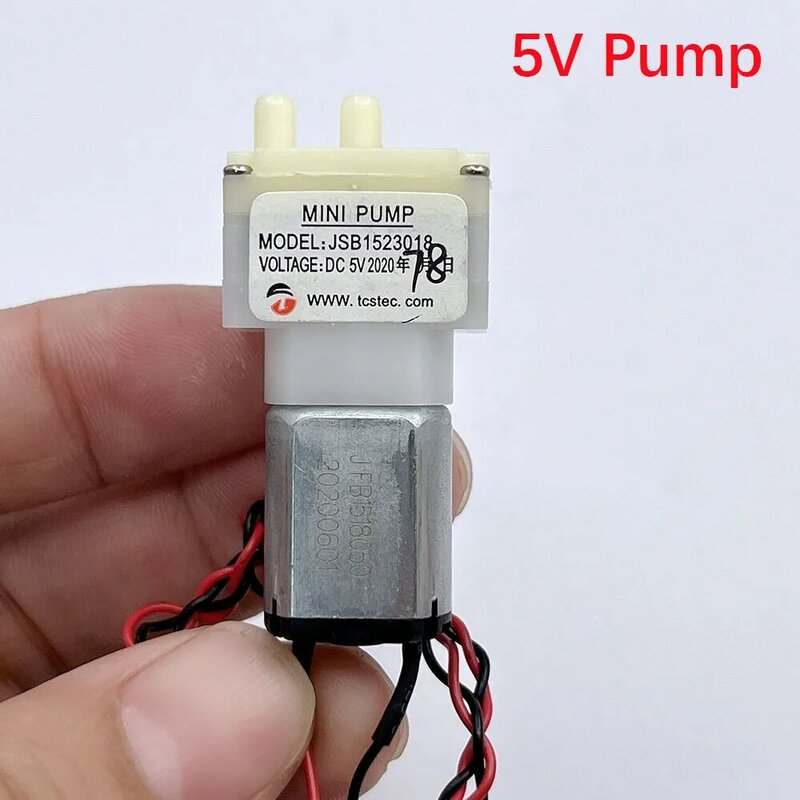 Mini válvula solenoide pequeña, Control de flujo N/C normalmente cerrado, 5V, DC 4,5 V, 6V, 12V, 24V