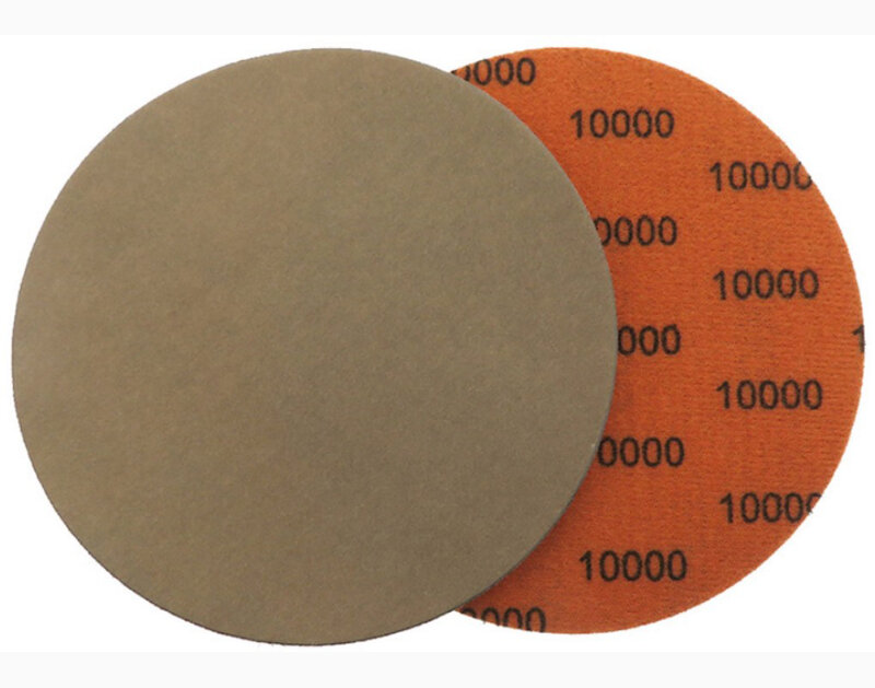 5szt.-50 szt. 966A + 5 cali 125mm papier ścierny z okrągłym krążkiem płyta piaskowa flokująca na mokro/na sucho 60 -10000 żwir do szlifowania