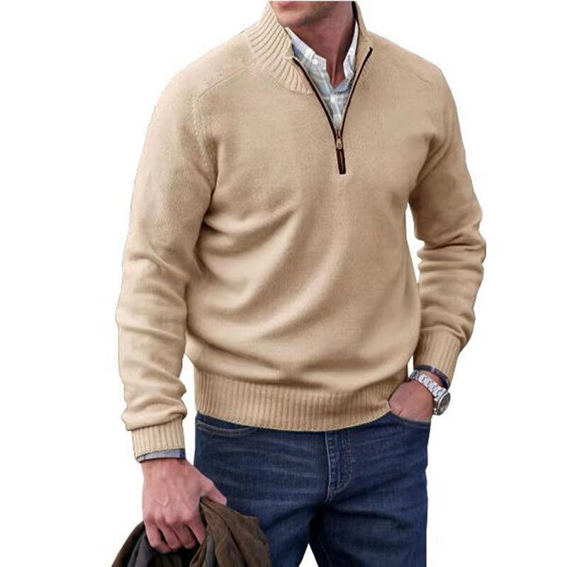 Kaus wol pria, MTX332708 Sweater hangat untuk pria 2024