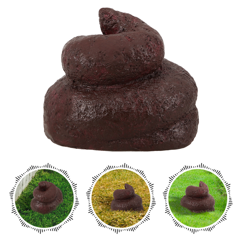 Hidden Key Box Simulated Poop Fake Poops For Key Hider House Hider Hiders outside Storage Container Front Yard Decorations Spare