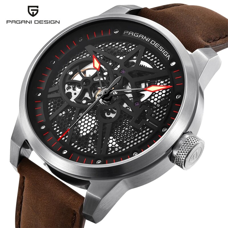 ページニ-高級機械式時計,ファッショナブルな自動腕時計,トゥールビヨン