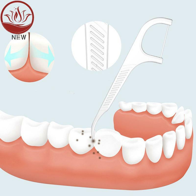 Automatic dental floss with box hotel/home teeth sticks portable oral care dental tool toothpick Polyethylene dental flosser