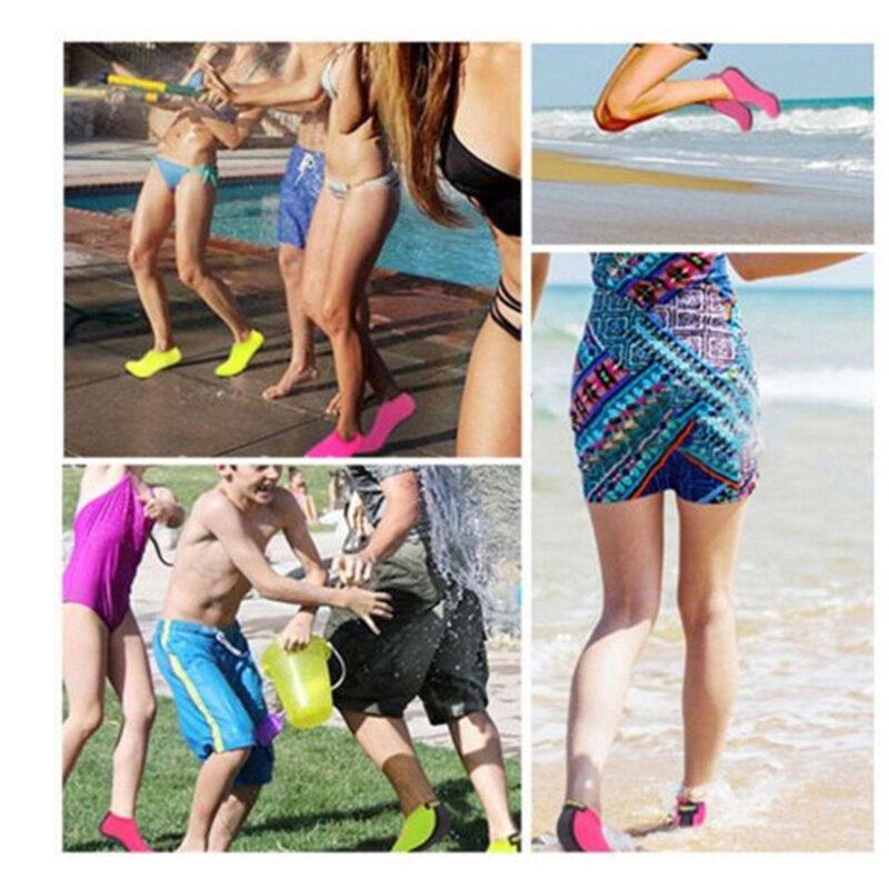 Skarpety nurkowe botki plażowe nylonowe skarpety wodne nylonowe skarpety wodne z gumowa podeszwa buta piłka do siatkówki dla kobiet mężczyzn