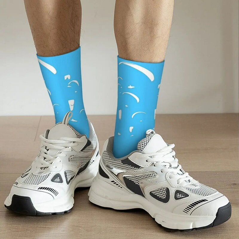 ถุงเท้าสำหรับแข่งขันพาราไกลสไตล์ฮาราจูกุชุดถุงเท้ายาวสำหรับทุกฤดูกาลสำหรับของขวัญทุกเพศ