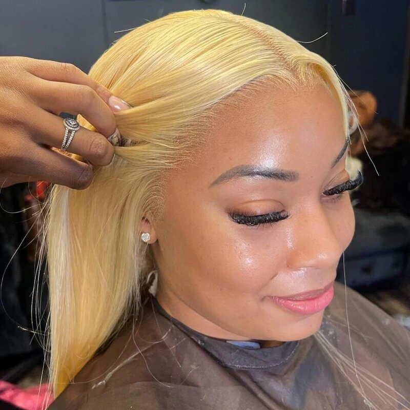 Blonde Lace Front Wig 100% Human Hair 613 Hd Lace Frontal Wig 13x6 Straight Wigs For Women Choice Cheap Wigs On Sale Clearance