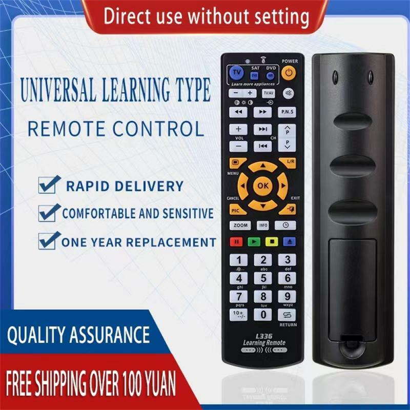 Pengendali jarak jauh pintar Universal, pengendali jarak jauh IR dengan fungsi pembelajaran untuk TV CBL DVD SAT untuk L336