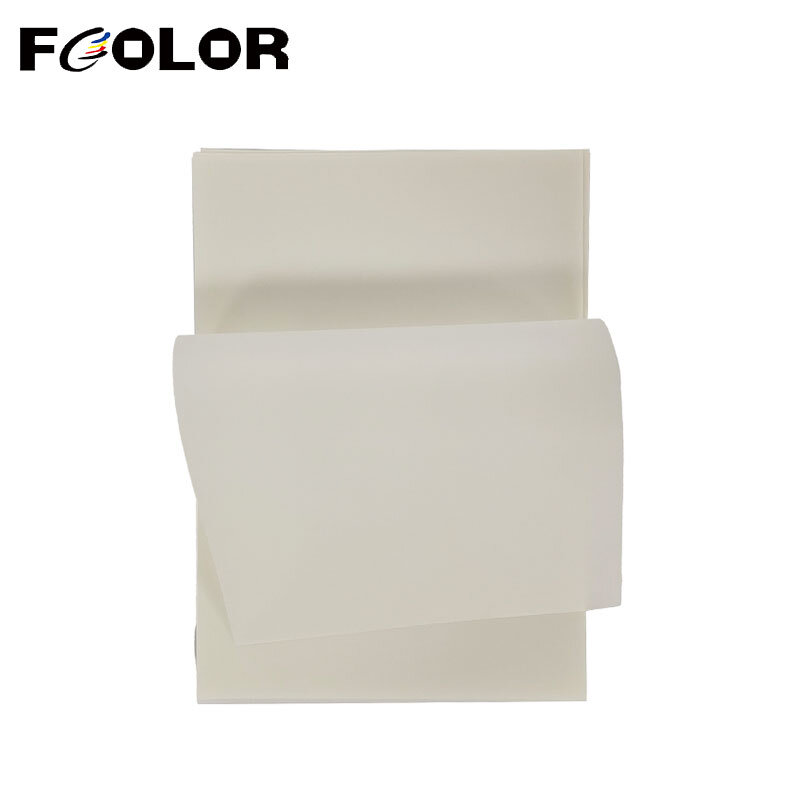 Fcolor 50 Sheets A3+ PET Transfer Film For Direct Transfer Film Printing For DTF Ink Printing PET Film Printing And Transfer