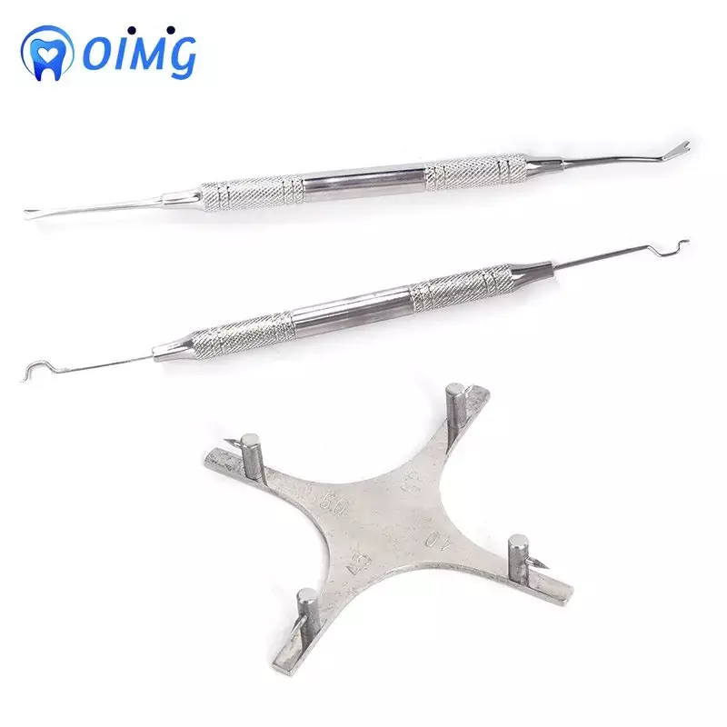 Ensemble d'outils orthodontiques pour dentiste, pinces de poire, acier inoxydable, fil d'arc à cordes, 18 pièces/ensemble