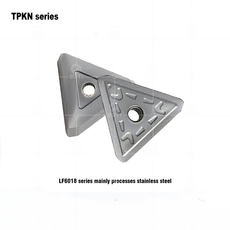 DESKAR 100% Original TPKN1603PDTR LF6018 CNC Lathe Cutter Cutting Mill Turning Tools Carbide Milling Inserts For Stainless Steel