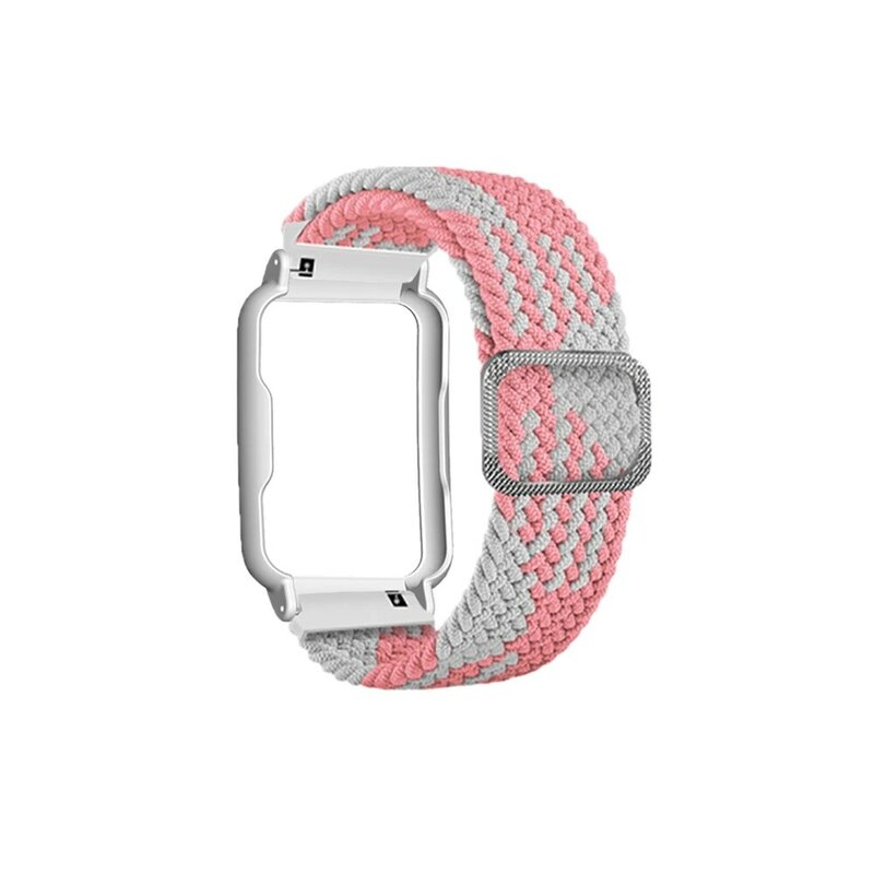 Case Met Riem Nylon Horloge Band Voor Oppo Horloge Gratis Vervanging Armband Beschermende Shell Polsband Smart Horloge Accessoires Nieuwe